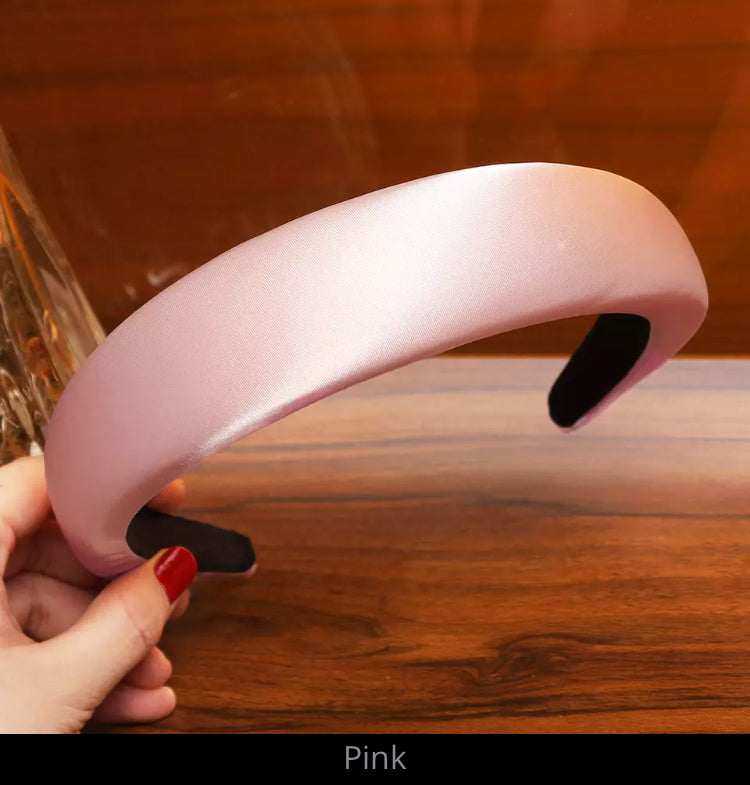 Satin Padded Headbands - AU