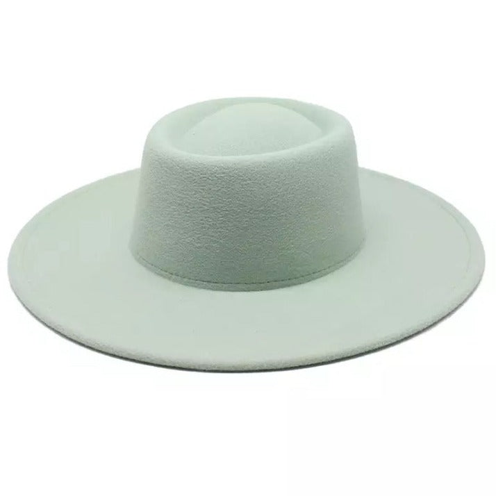mint Blocked Hat Base: Spanish Pork Pie