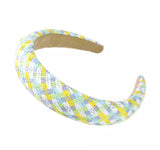Patterned Paper Straw Padded Headbands - UK