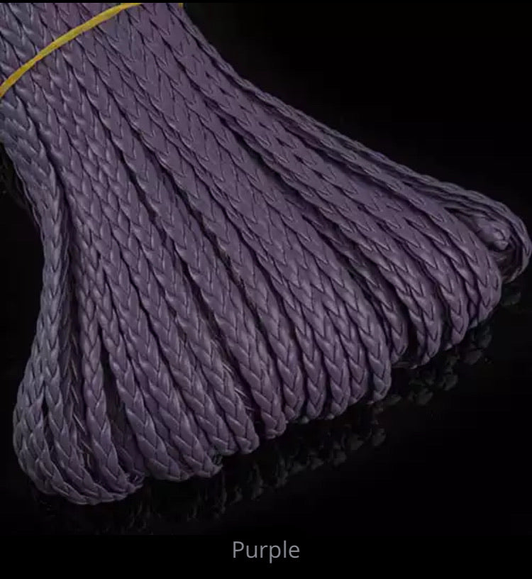 Plaited Leather Cord - AU
