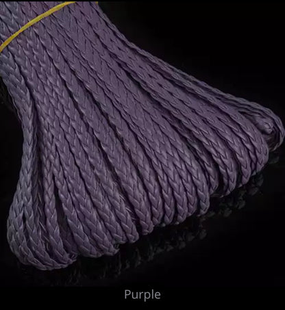 Plaited Leather Cord - AU