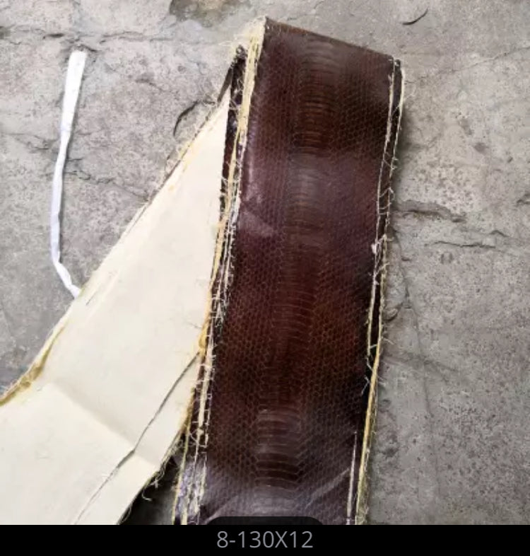Natural Snake Skin Leather - AU
