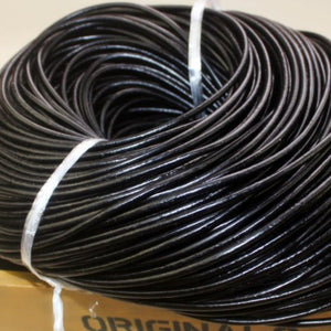 Round Leather Cord 5mm - AU