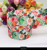 Floral Grosgrain Ribbon - AU