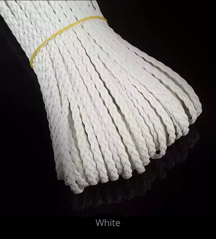 Plaited Leather Cord - AU