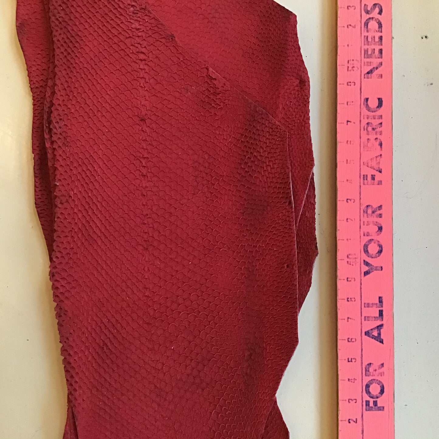 Leather: Salmon Fish - CA