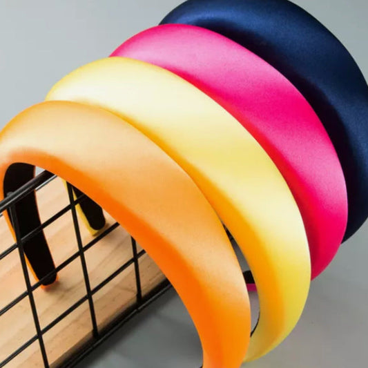 Satin Padded Headbands - AU