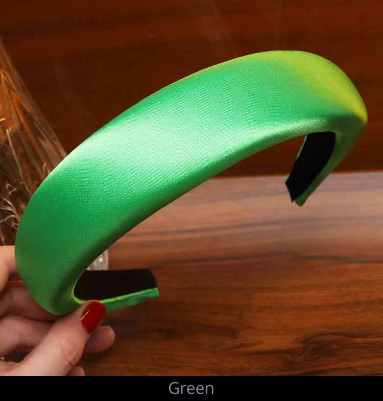 Satin Padded Headbands - AU