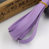 lilac  10mm Faux Leather Bias Tape 