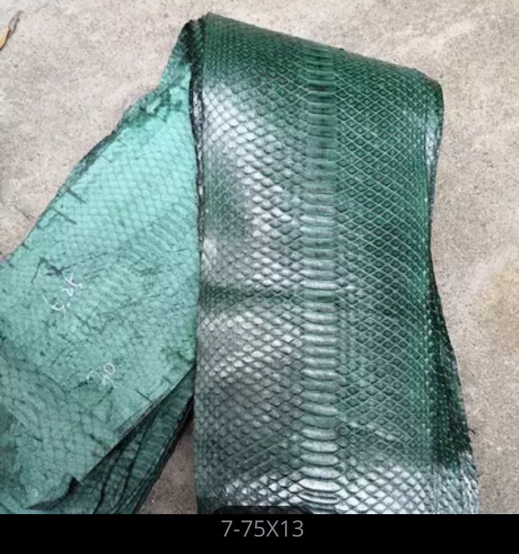Natural Snake Skin Leather - AU