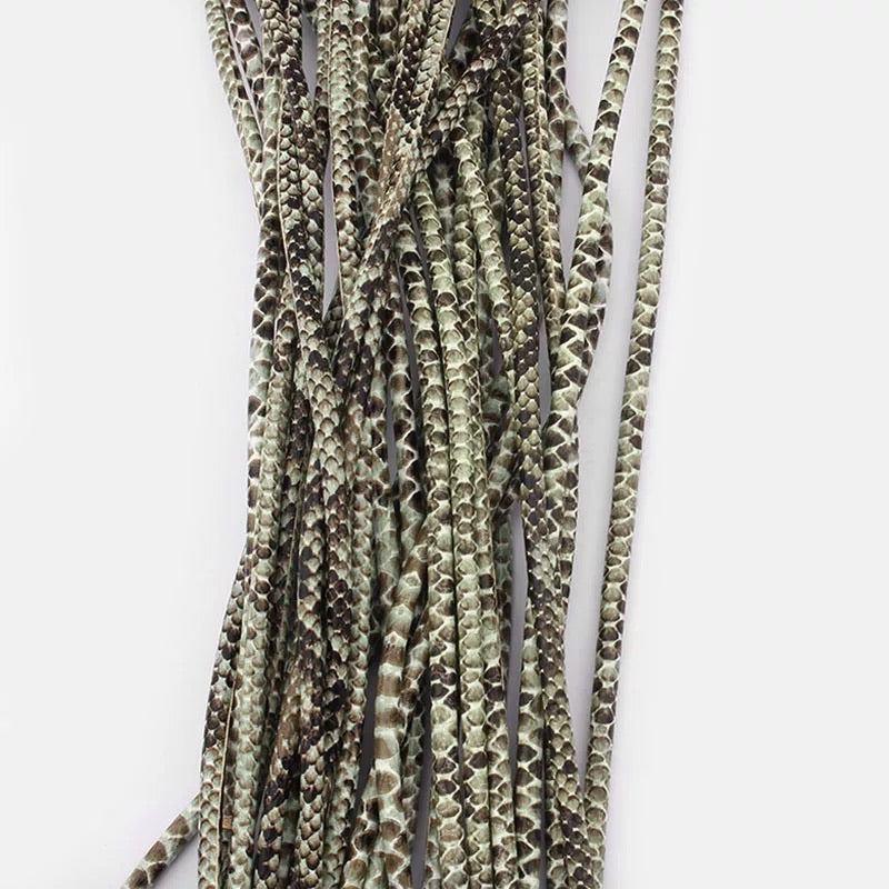 Faux Snake Leather Cord - AU