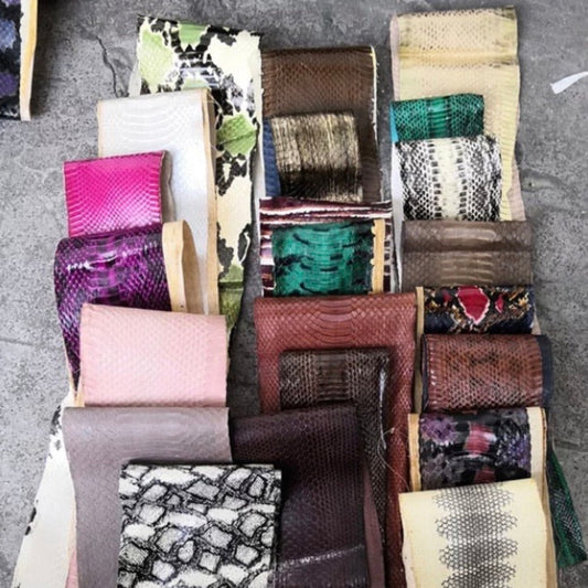 Natural Snake Skin Leather - AU