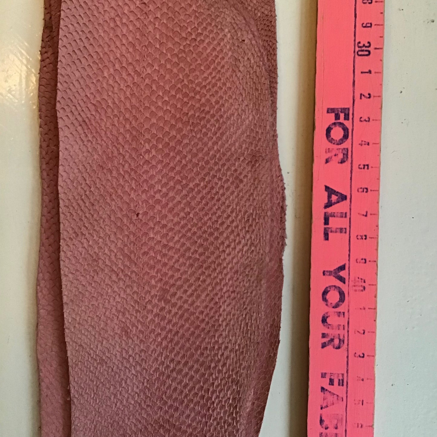 Leather: Salmon Fish - CA