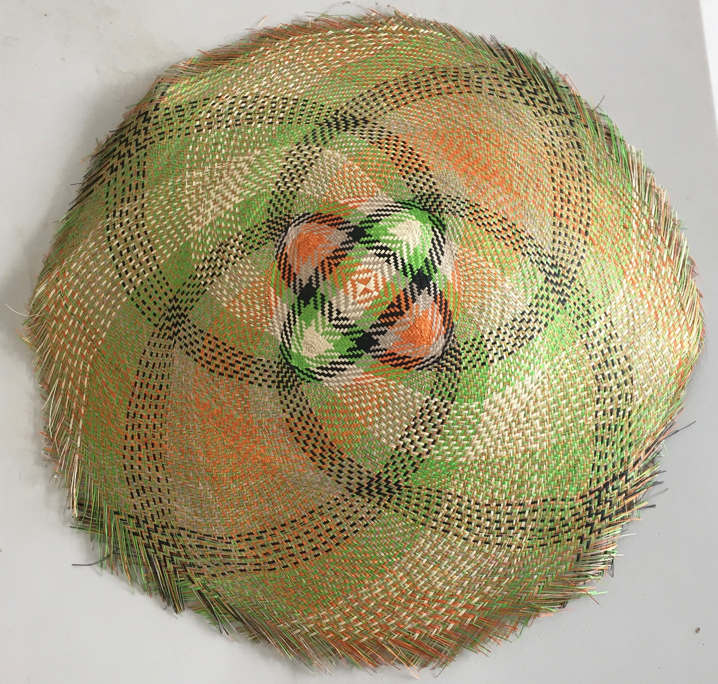 Buntal Mats - Swirls / Checkerboard - Large [23"]  - AU