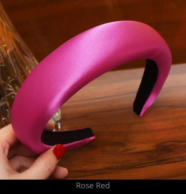 Satin Padded Headbands - AU