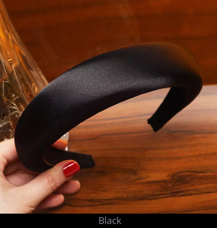 Satin Padded Headbands - AU