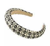 Headbands: Paper Straw Padded Patterned - CA