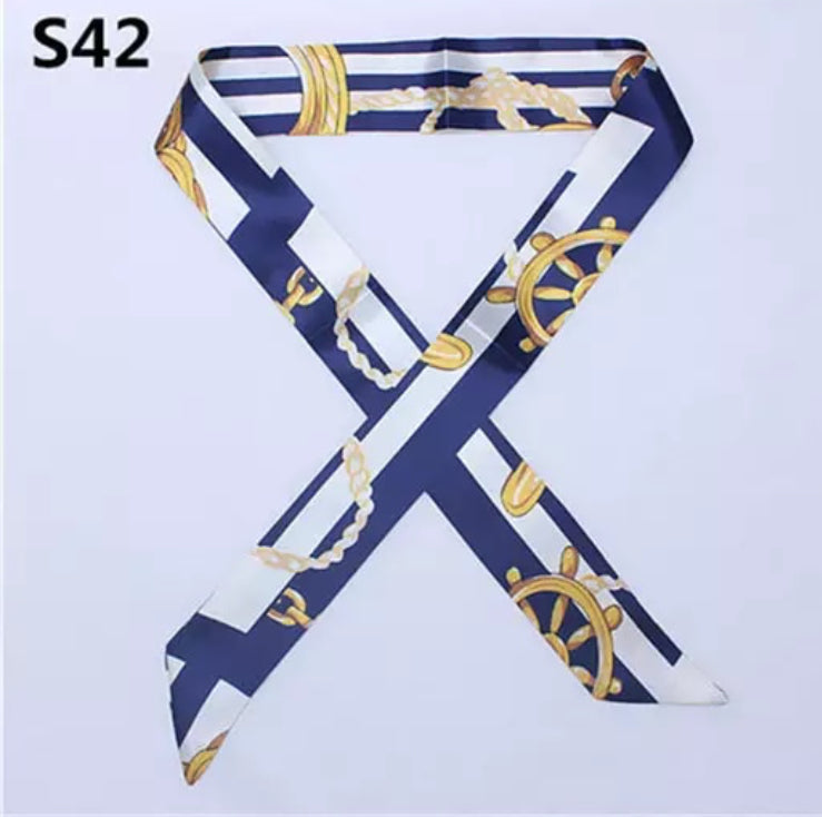 Hat Band Ribbon - Silk Horse Design - AU