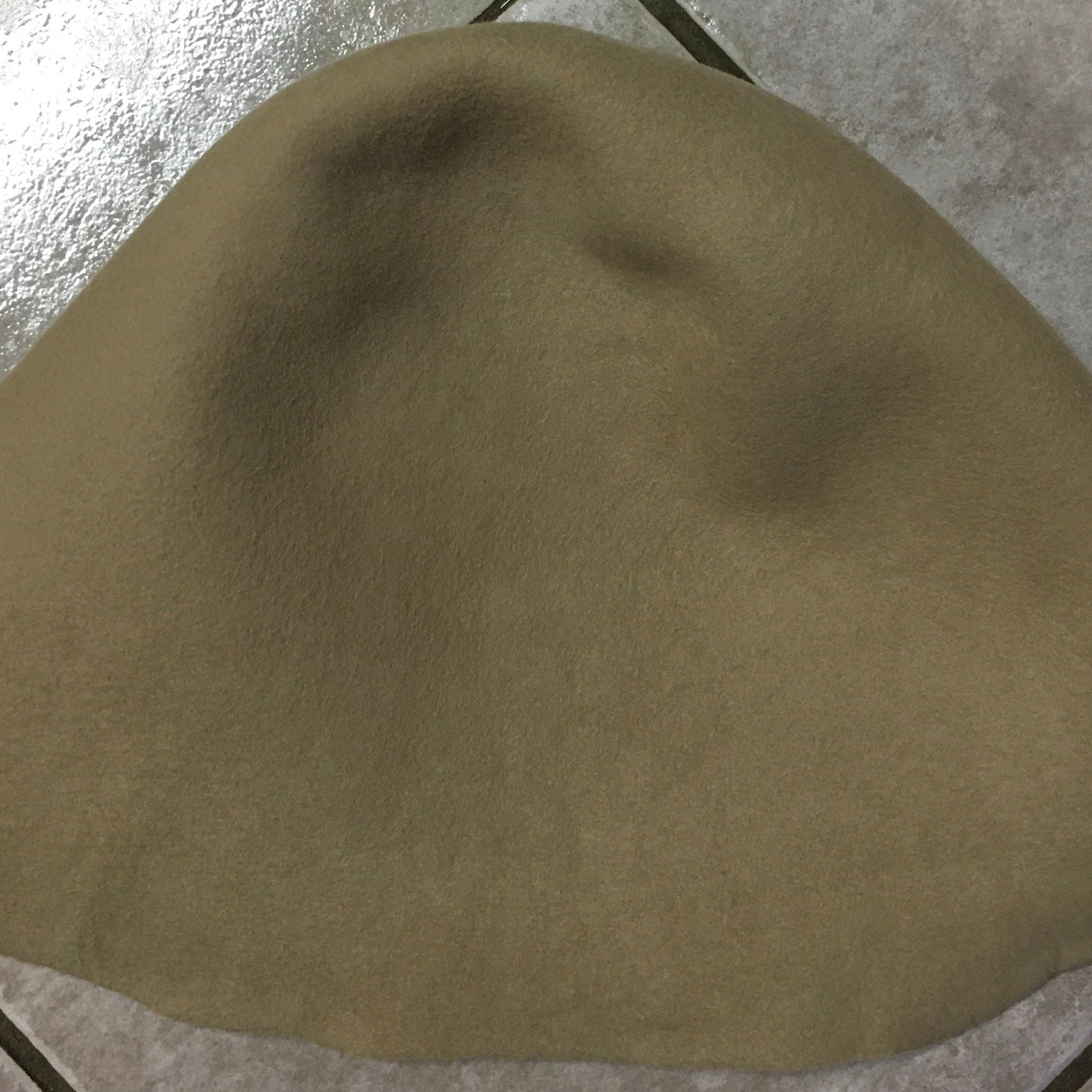 dusty olive green wool felt hoods