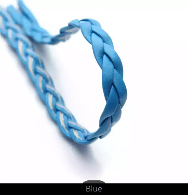 Plaited Leather Cord - AU