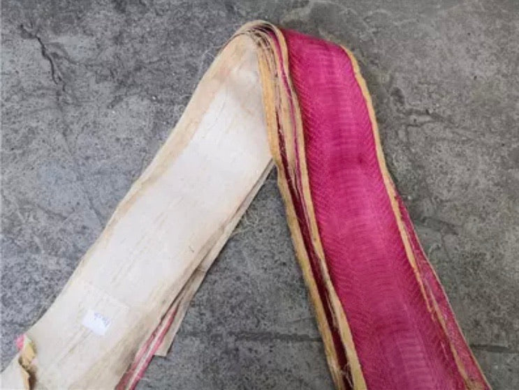 Natural Snake Skin Leather - AU