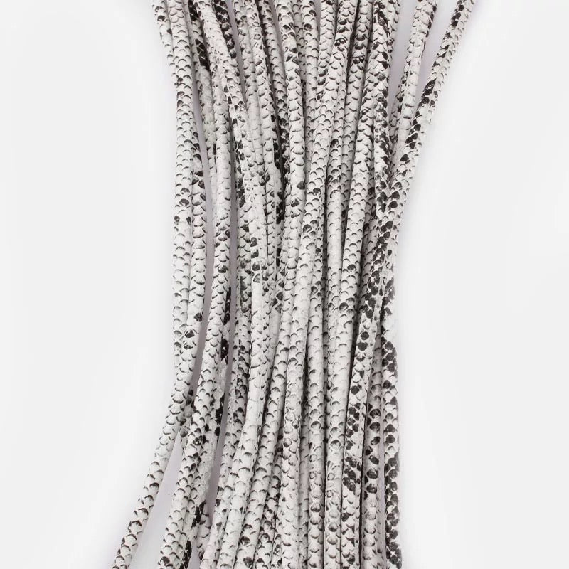 Faux Snake Leather Cord - AU
