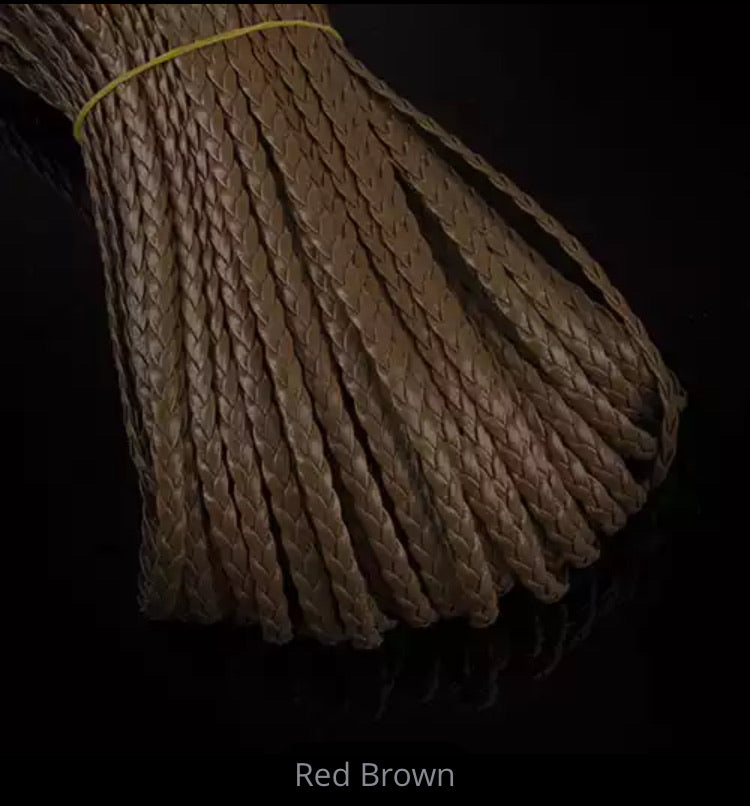 Plaited Leather Cord - AU