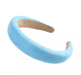 Faux Suede Padded Headbands - AU