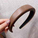Faux Leather Slightly Padded Headbands - AU