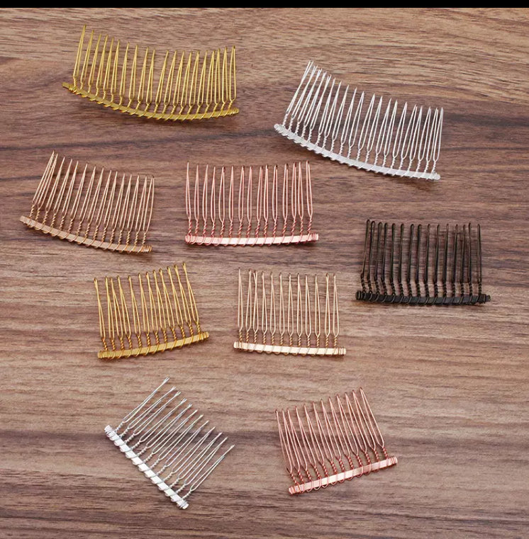 Metal Combs, Clips & Pins - AU - B Unique Millinery