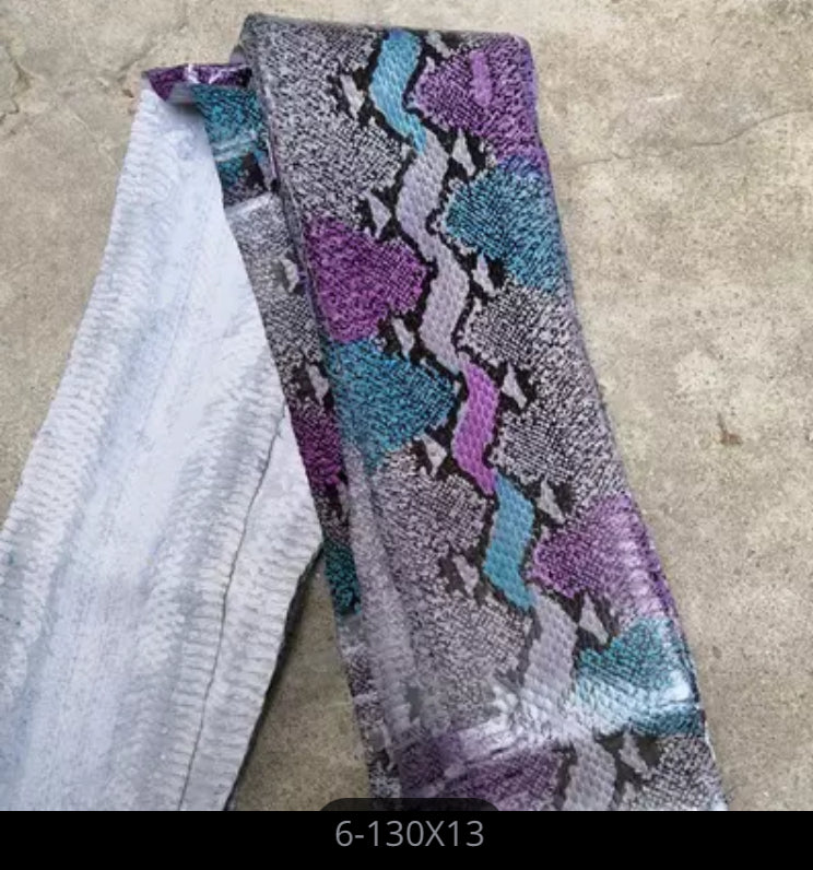 Natural Snake Skin Leather - AU
