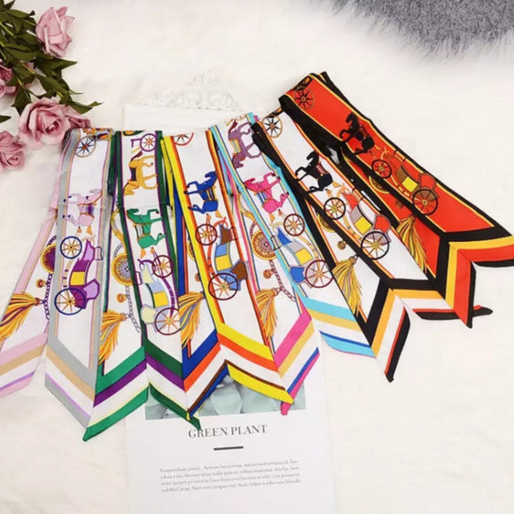 Hat Band Ribbon - Silk Horse Design - AU