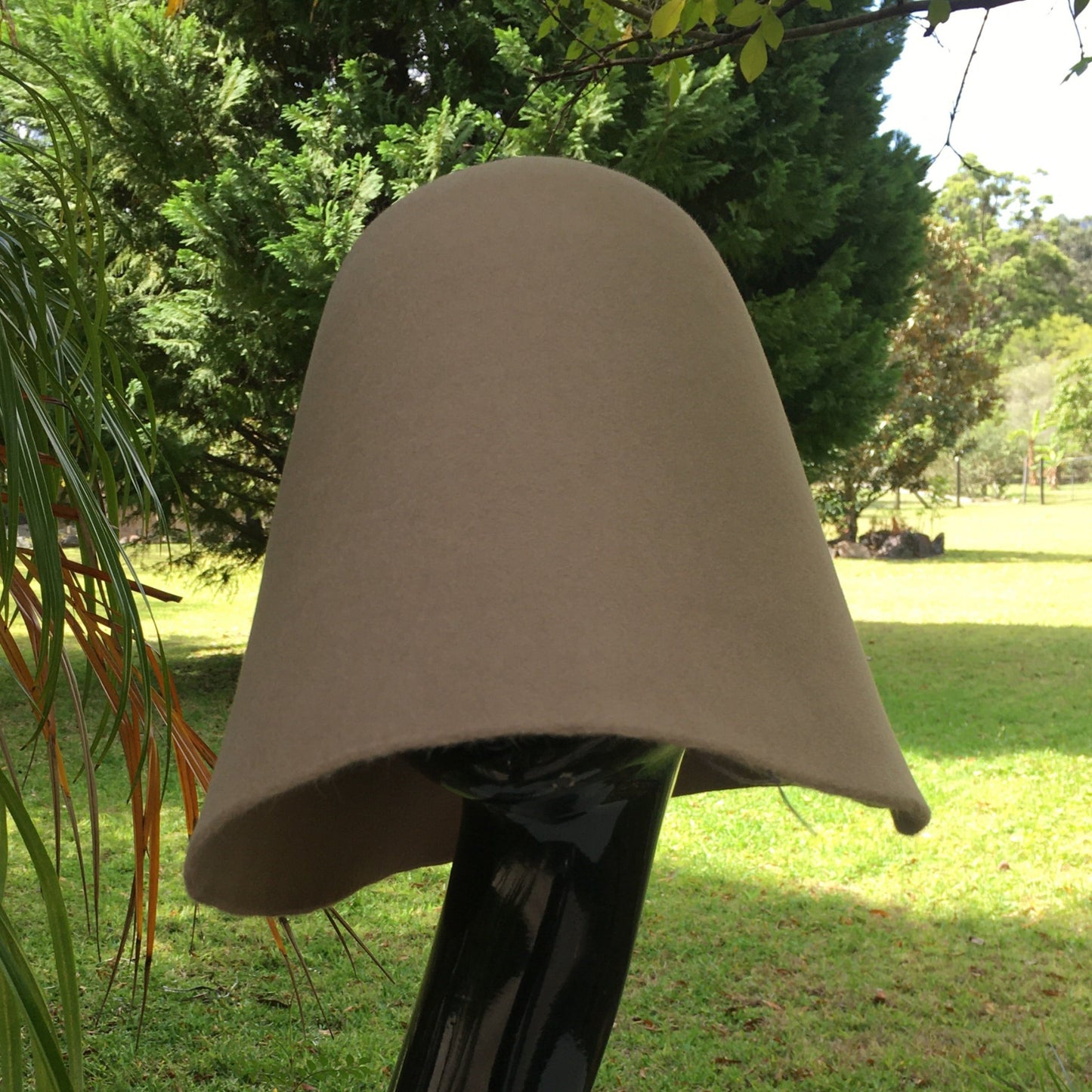 camel fur felt hoods
