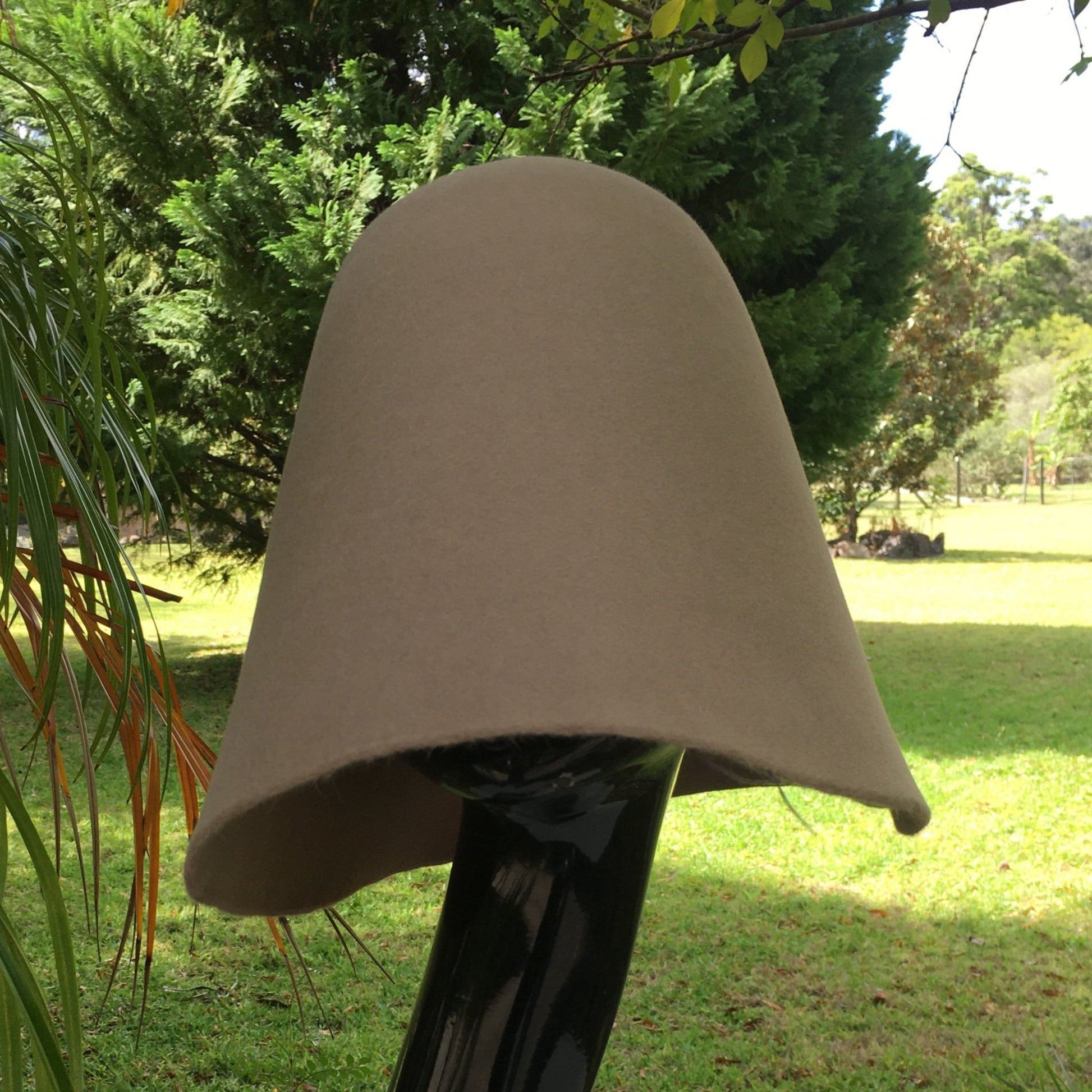 camel fur felt hoods