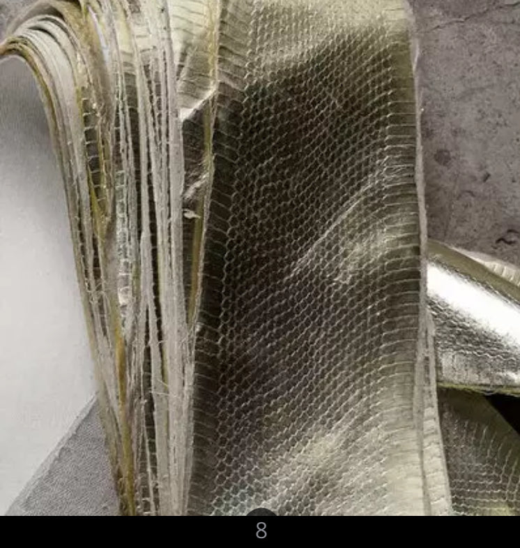 Natural Snake Skin Leather - AU