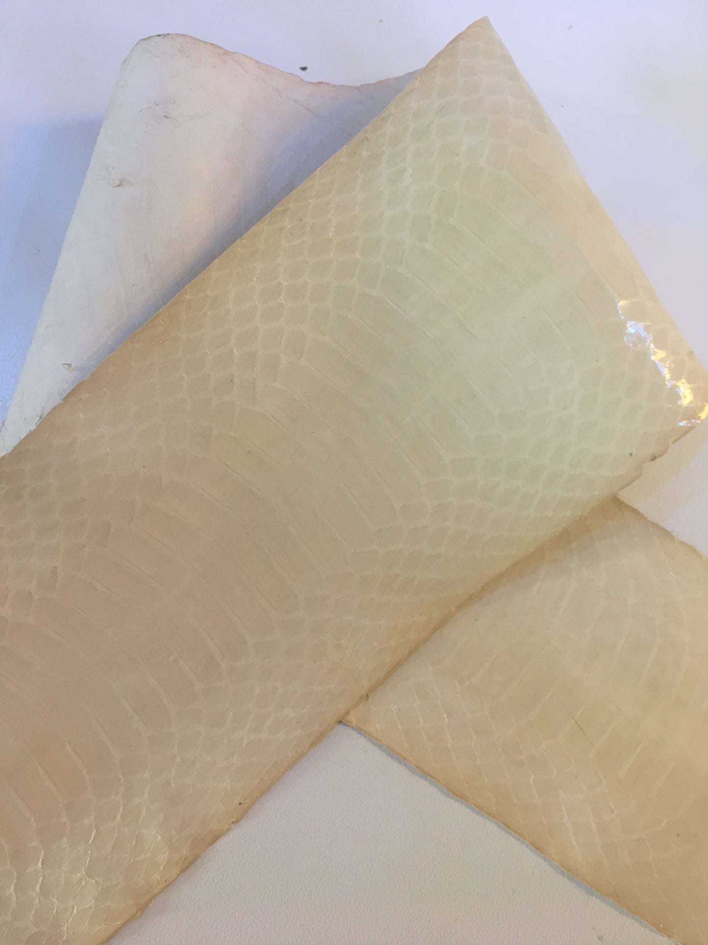 Natural Snake Skin Leather - AU