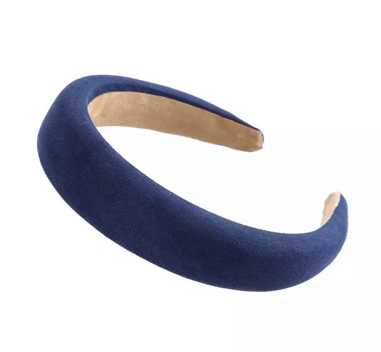 Faux Suede Padded Headbands - AU