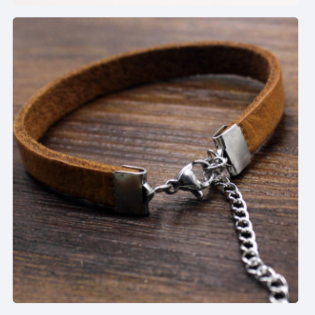 clasps Braided/Plaited Leather Cord