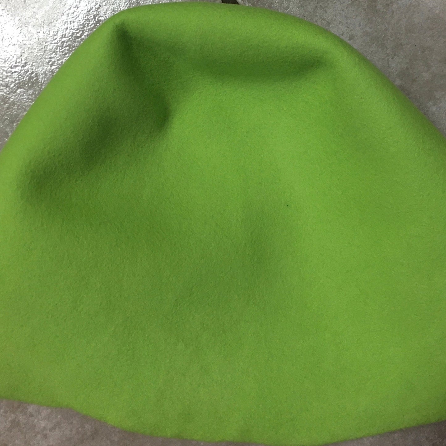 lime wool felt hoods