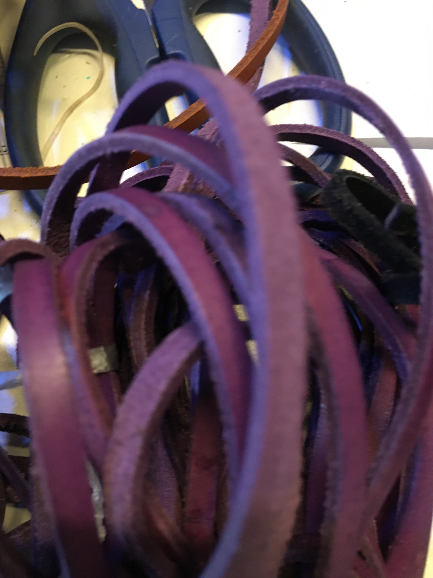 Flat Leather Cord - AU