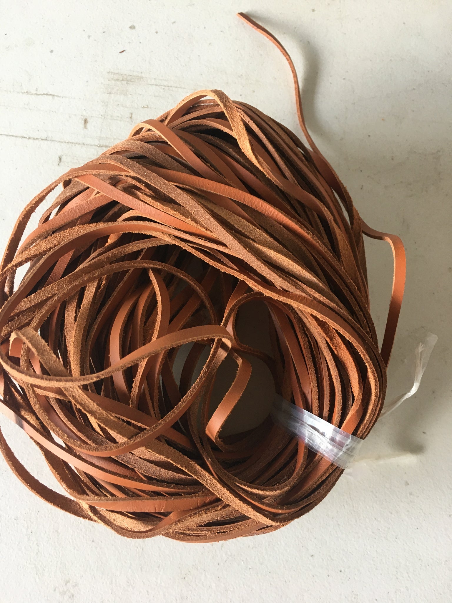 Leather Cord, Flat Braided, Australia
