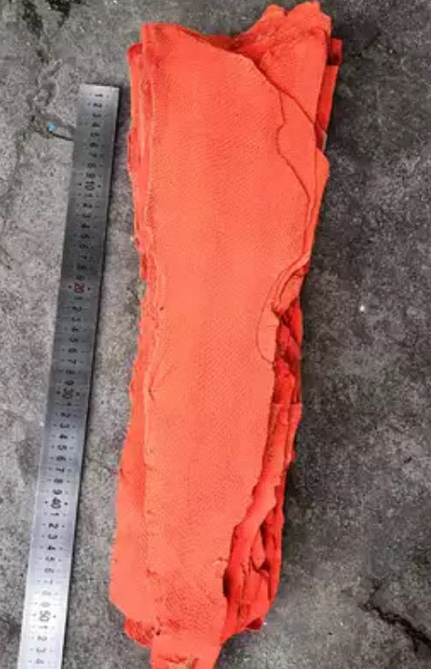 Salmon Fish Leather Piece - AU