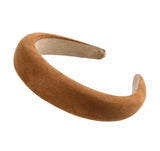 Faux Suede Padded Headbands - AU