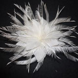 Goose Feather Flower (F0029) - AU - B Unique Millinery
