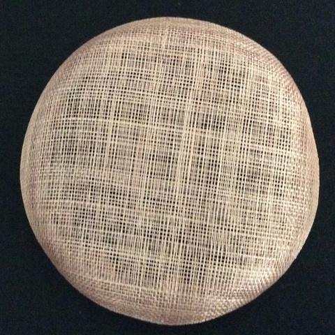 Sinamay Button [14cm] Base - AU - B Unique Millinery