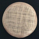 Sinamay Button [14cm] Base - AU - B Unique Millinery