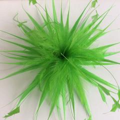 Spikey Feather Flower (YX12102) - AU - B Unique Millinery