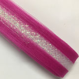 4cm Crinoline Braid with Shimmer Insert - AU - B Unique Millinery