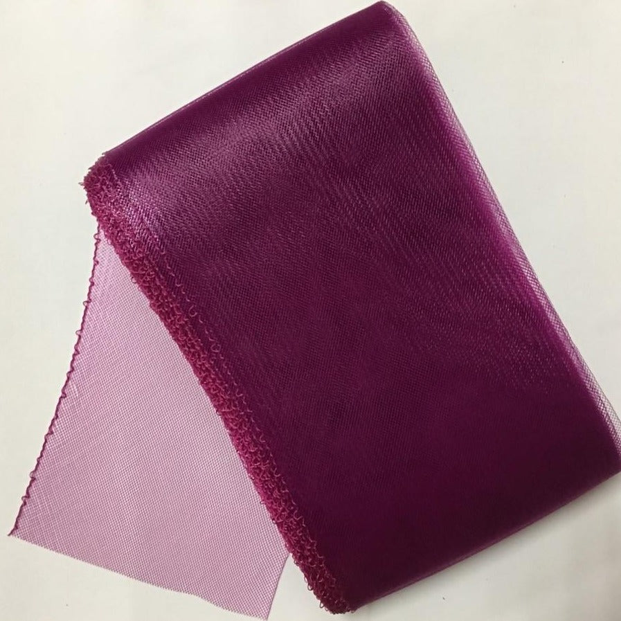 mauve 6" / 16cm Plain Crinoline with Draw-String 