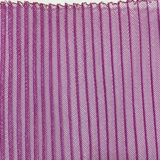 mauve 6" / 16cm Pleated Crinoline with Draw-String 